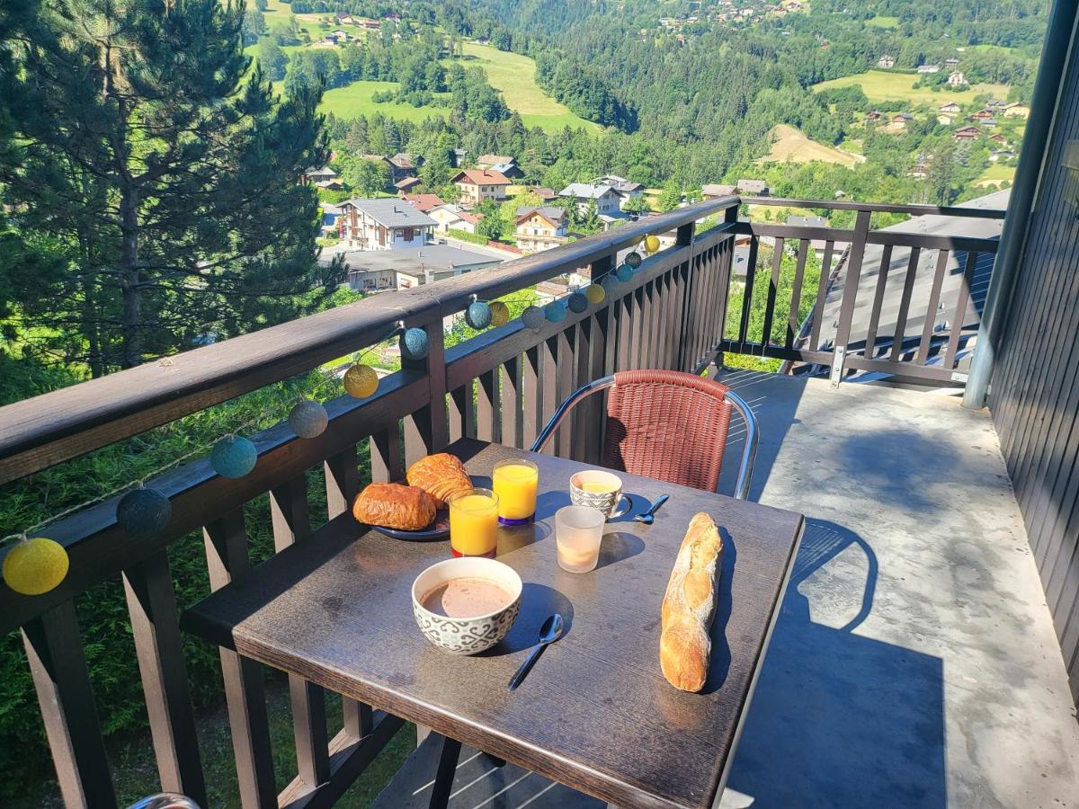 Appartement Dans Chalet Avec Piscine Couverte Saint-Gervais-les-Bains Exterior foto
